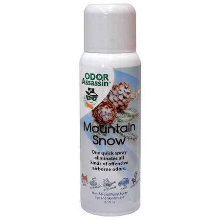 Odor Assassin Odor Assassin Mountain Snow Scent Odor Eliminator 8 oz Liquid 115615